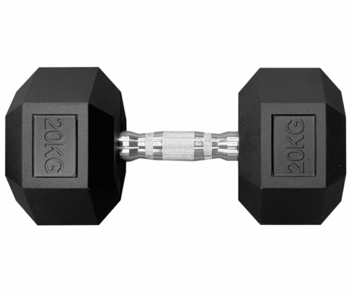 MANCUERNA HEXAGONAL 20 KILOS
