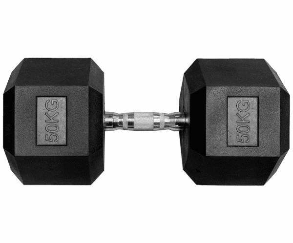 MANCUERNA HEXAGONAL 50 KILOS