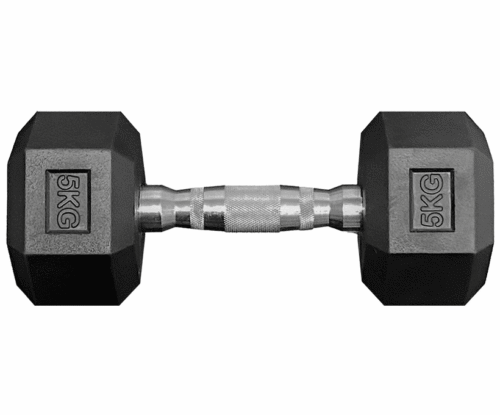 MANCUERNA HEXAGONAL 5 KILOS