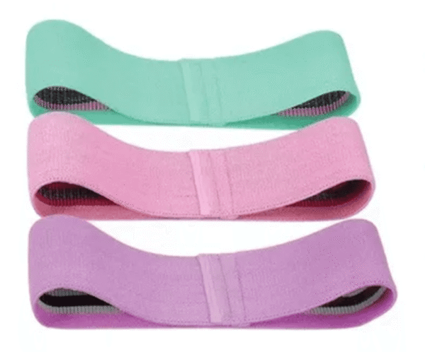 set bandas tela x3 SET DE BANDAS CADERA EN TELA X 3
